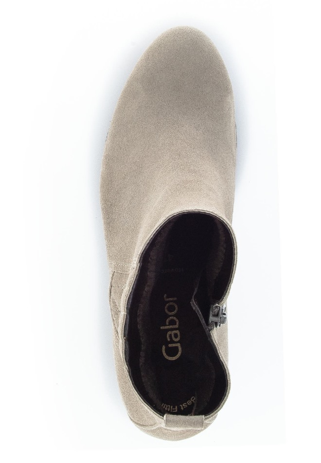 Gabour Beige | Bottines Classiques Exclusives